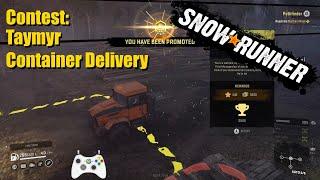 SnowRunner - Taymyr - Contest: Container Delivery