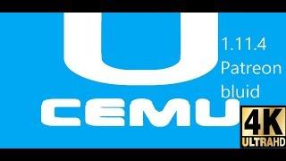 Cemu 1.11.4 Patreon Bluid New Super Mario Bros U 60fps 4K