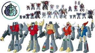 Transformers G1 Grimlock Snarl Sludge Slug Swoop Mech Fans Toys Power of the Primesトランスフォーマー 變形金剛