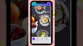 How to make Restaurant menu card using Canva  #canva #shortvideo #youtubeshorts