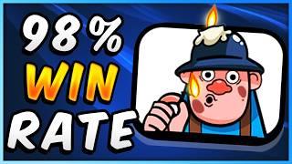 98% WIN RATE! MINER POISON DOMINATES — Clash Royale