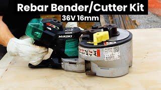 Hikoko  Rebar Cutter/Bender 36V - First Impressions On Site