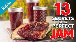 MAKING THE PERFECT JAM Recipe | Strawberry, blackberry, peach and More | How to Cook Jams?