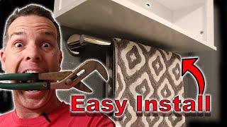 How to Install A Towel Rod - Easy DIY - Towel Bar