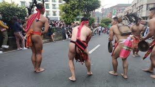 Pattong sa session road Baguio city// IGOROT DANCE// December 4 2022