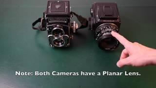 Rolleiflex versus Hasselblad: an apples to oranges comparison