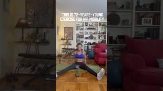 The Best Hip Mobility Exercise for 2025 #hipmobility #womensfitness  #longevitylifestyle #fitness