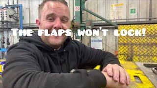 Day in the life of a HGV Mechanic- The flap won't lock! Also a part toolbox update!