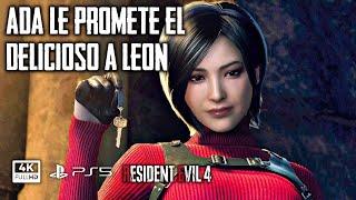 ADA Le promete el DELICIOSO  a LEON Resident Evil 4 Remake