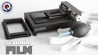 Simple Scanning. Valoi 360 Advancer and Film Holders