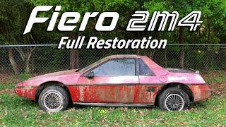 3 Year Timelapse - Fiero Restoration | Abandoned for 20 Years