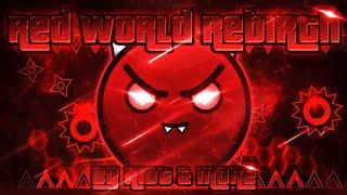 Geometry Dash - Red World Rebirth 100% GAMEPLAY Online (Riot & more) EXTREME DEMON