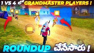 Dhanu Dino Vs Regional Top Grandmaster Telugu Players in Free Fire!