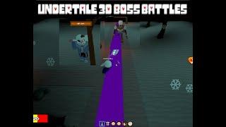 Undertale 3d Boss Battles: Horror!Sans Event Boss, Horror!Papyrus is there too... + Cleaver Showcase