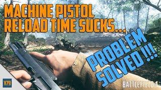 Machine Pistol Reload Cancel Technique (Maschinenpistole M1912) Tips | Battlefield 1