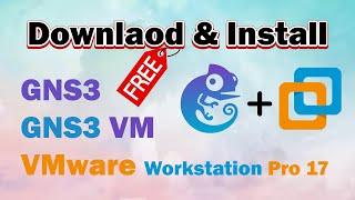 100% Working ! How to Install GNS3, GNS3 VM, and VMware Workstation Pro Setup Guide