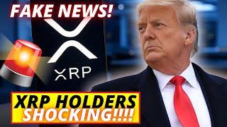 XRP JUST IN! TRUMP CONFIRMED IT'S NOT HAPPENING! BITCOIN MANIPULATION IS GETTING BAD!! CRYPTO NEWS