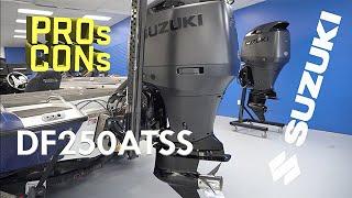 PROs and CONs: NEW SUZUKI 250HP Digital Outboard on Bass Boat DF250ATSS