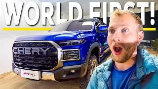 WORLD FIRST!! Exclusive Look at Chery’s ALL-NEW Truck/Ute/Bakkie!