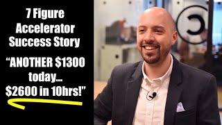 7 Figure Accelerator review (Phil Johansen) | PROOF - I made $2600 within ten hours