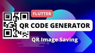 QR Code Generator App with Multiple Data Fields and Image |  Flutter | qr_flutter: ^4.1.0