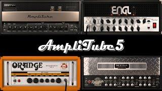 My Favorite Amplitube 5 High Gain Metal Amps (no talk)