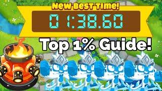 Btd6 Race “Fried Ice” in 1:38.60 Top 1% Guide!!