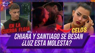 CHISME  Santiago con Chiara, a los besos | Luz en llamas, Que pasó? | Chau Luca? | Gran Hermano