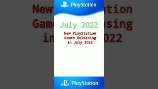 New PlayStation Games List Releasing in July 2022 #shorts