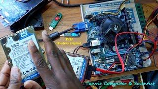 Haw To Repair Laptop Hard Disk WD । By Tanvir Computer & Scientist