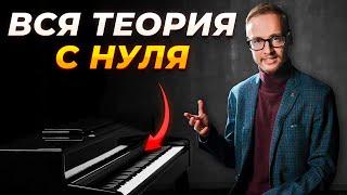 ТАК ты выучишь ТЕОРИЮ МУЗЫКИ на пианино, даже если тебе за 30! Фортепиано для взрослых