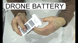 USED DJI PHANTOM 3 BATTERY UNBOXING AND TEST