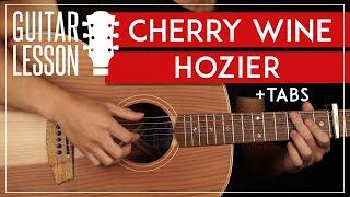 Cherry Wine Guitar Tutorial  Hozier Guitar Lesson |Fingerpicking + TAB|