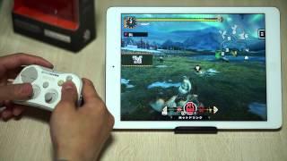 steelseries Stratus controller for iPad Air　モンスターハンターポータブル 2nd G for iOS 、 GTA SA