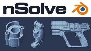 Unlock the Power of nSolve Addon for Hard Surface Modeling in Blender