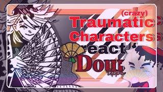 •|| 🪭 ||• Crazy Characters react to Douma {• 1/8 ||  //  || MANGÁ SPOLEIRS •} •|| 🪭 ||•