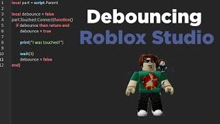 How to make a Cooldown with Debounce - Roblox Studio