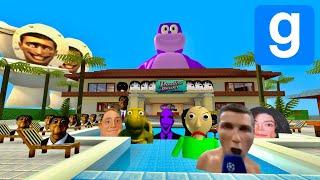 There is Memes Nextbots in the Minecraft Hawaii - Garrys Mod