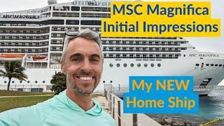 First Weekend on MSC Magnifica  - The first of MANY Sailings! MSC Magnifica Review