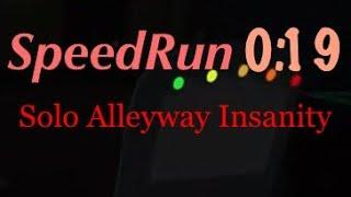 Roblox Specter - Alleyway Insanity - Solo Speedrun - 0:19 (Probably WR)