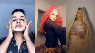 Indian Drag Queen Makeup Transformation to Bahaar