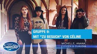 Gruppe 9: Vivien, Anna, Michelle & Claudia mit "Zu Besuch" von Céline | DSDS 2021