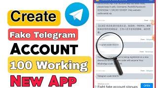 How To Create Unlimited Telegram Account 2022 | How to Create Fake Telegram 2022 |