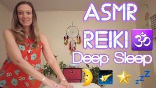 ASMR Reiki: Deep Restorative Sleep Session | Aura Cleansing | Smudging | Crystal Healing