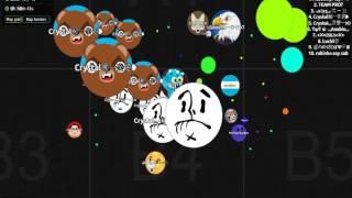 Agar.io/ Gameplay /Uncut 40/40 bots Stealthz