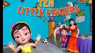 Ten Little Fingers Nursery Rhymes for Children