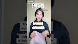What's the Deal with Weighted Blankets? | Dr. Amna Husain #shorts #weightedblanket