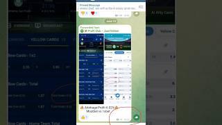  Arbitrage Profit 6.02%19/06/2025 Esportiva vs Al Ahy Cairo Join Telegram @freearbitragee_88