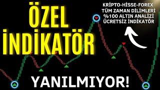 ASLA YANILMAYAN TRADINGVIEW İNDİKATÖRÜ ! 2 İNDİKATÖR'DEN AYNI ANDA SİNYAL ALARAK PARA KAZAN !!!