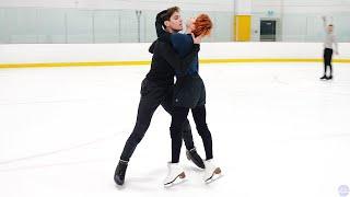 Evgeniia Lopareva/Geoffrey Brissaud, 2023 Rhythm Dance (2023 French Ice Dance Champions)